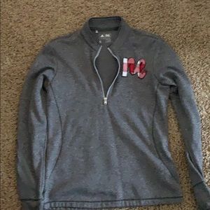 Adidas Nebraska 1/4 zip